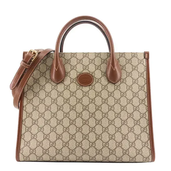 Gucci Bags Gg Small Supreme Monogram Canvas Tote Bag Poshmark